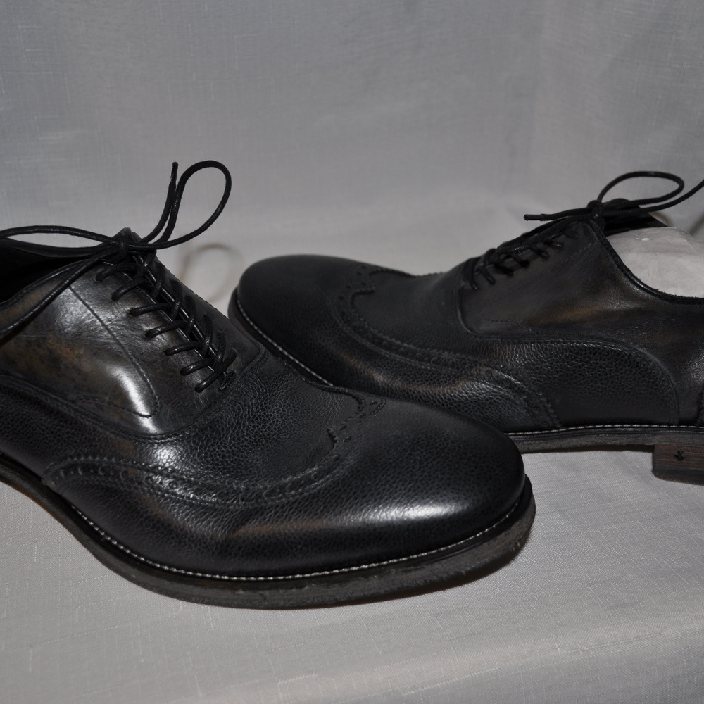 John Varvatos Fleetwood Wingtips Size 11